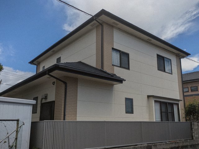 外壁塗装をご依頼いただいた戸建て住宅