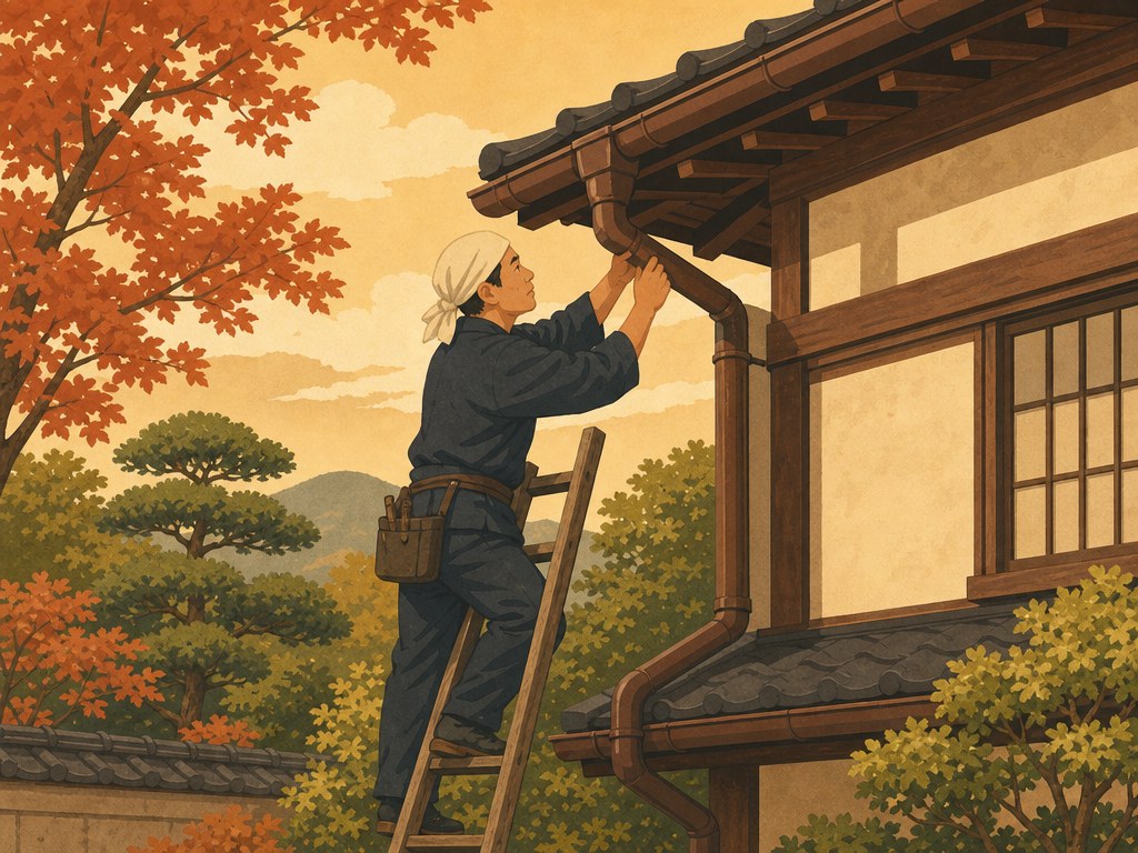 雨樋の修理・清掃・点検