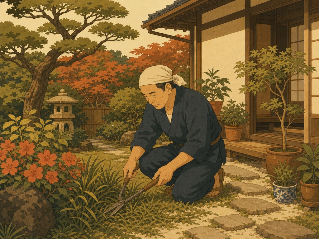 お庭まわり